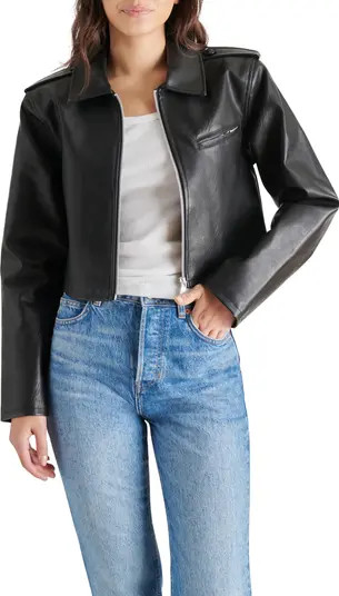 Steve Madden Verone Faux Leather Jacket | Nordstrom | Nordstrom
