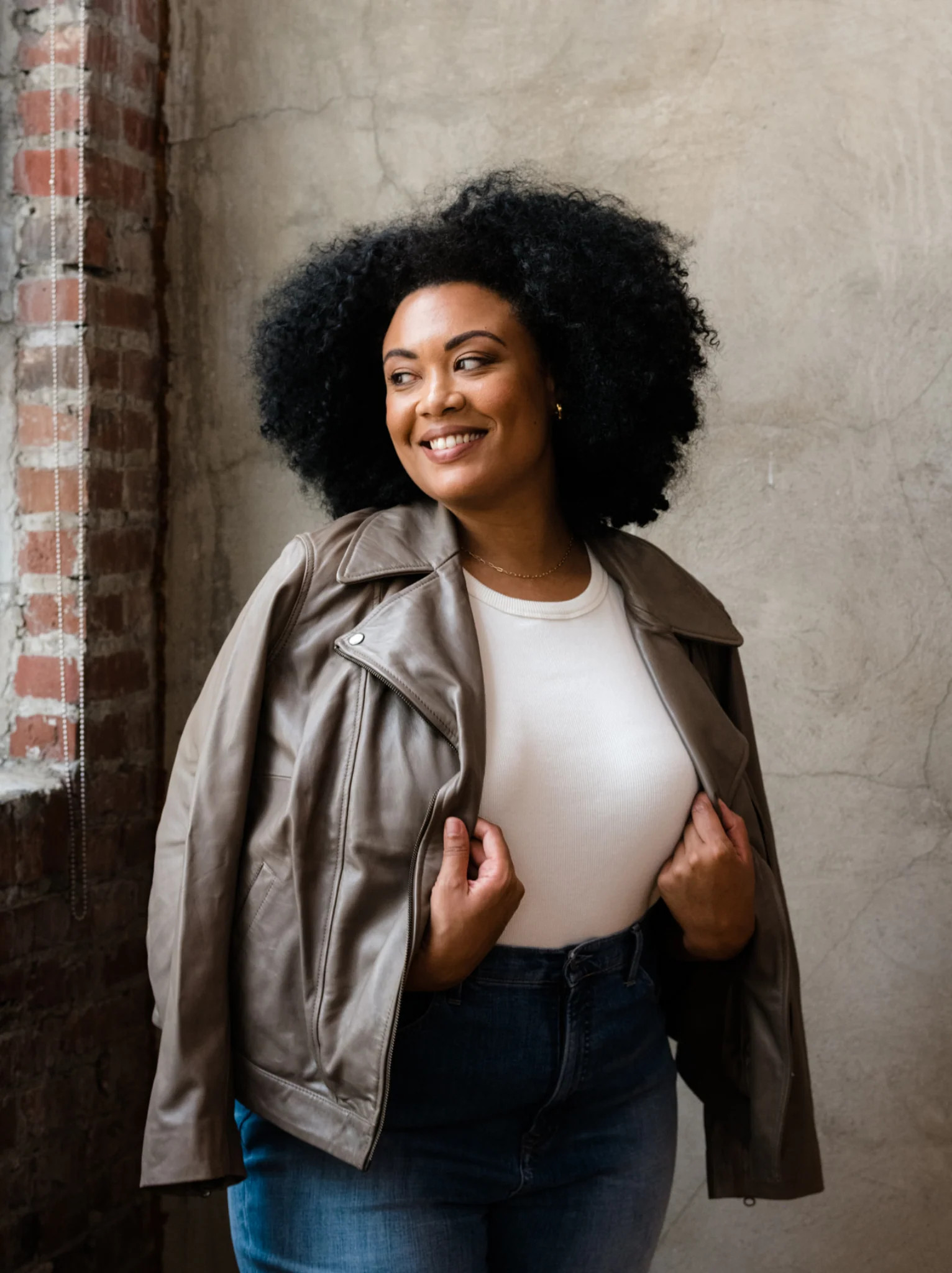 Maha Leather Jacket | ABLE Clothing