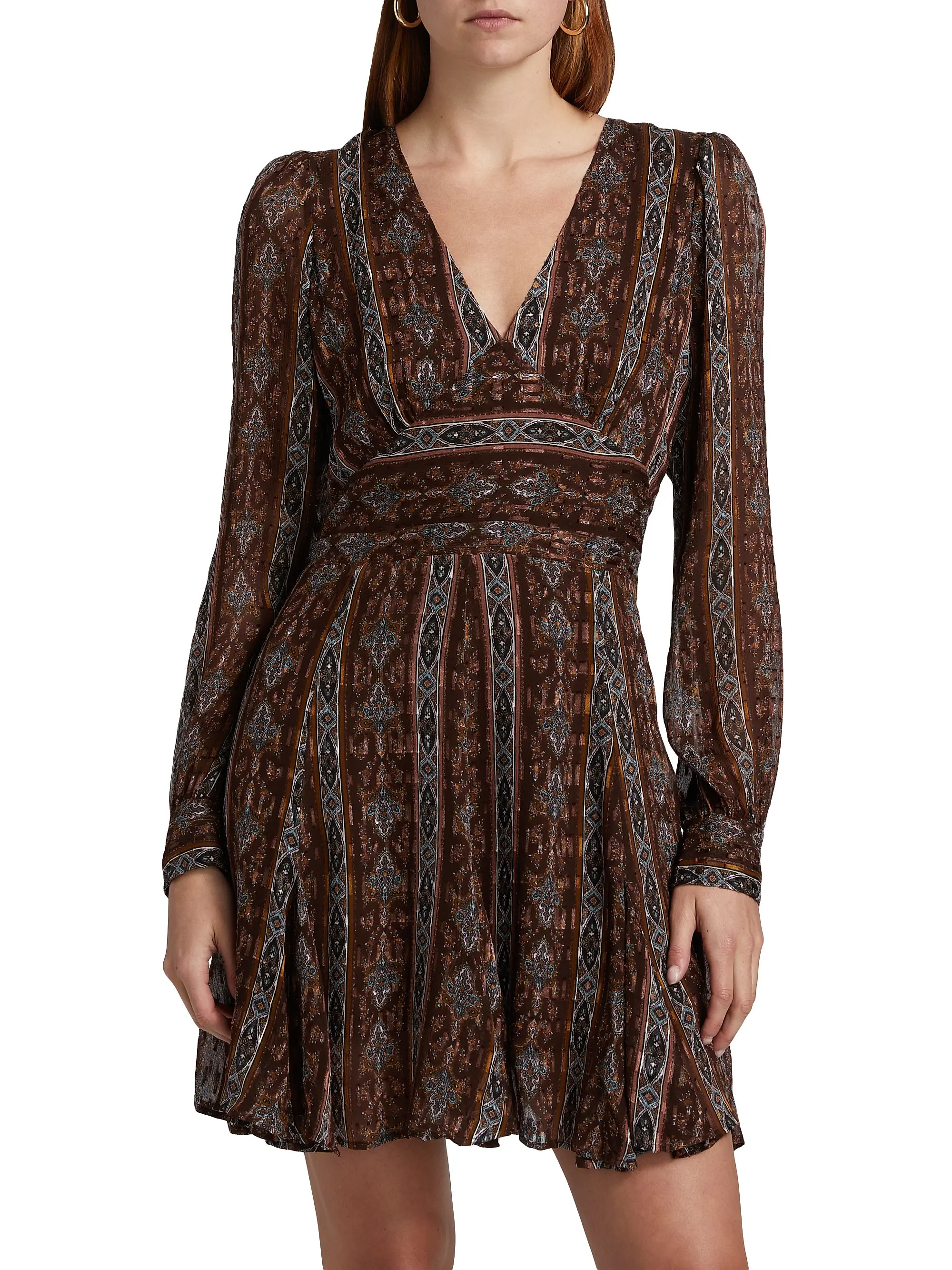 Bucatini Silk-Blend Minidress | Saks Fifth Avenue