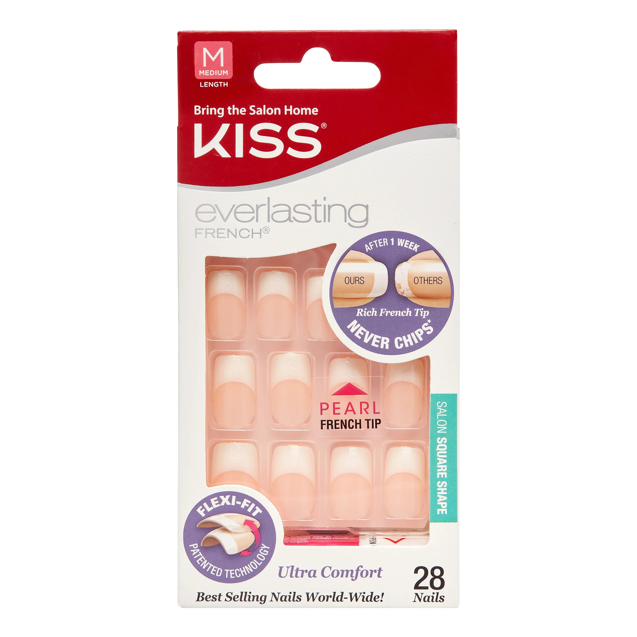 Kiss Everlasting French Nails - Wedding Gown | Walmart (US)