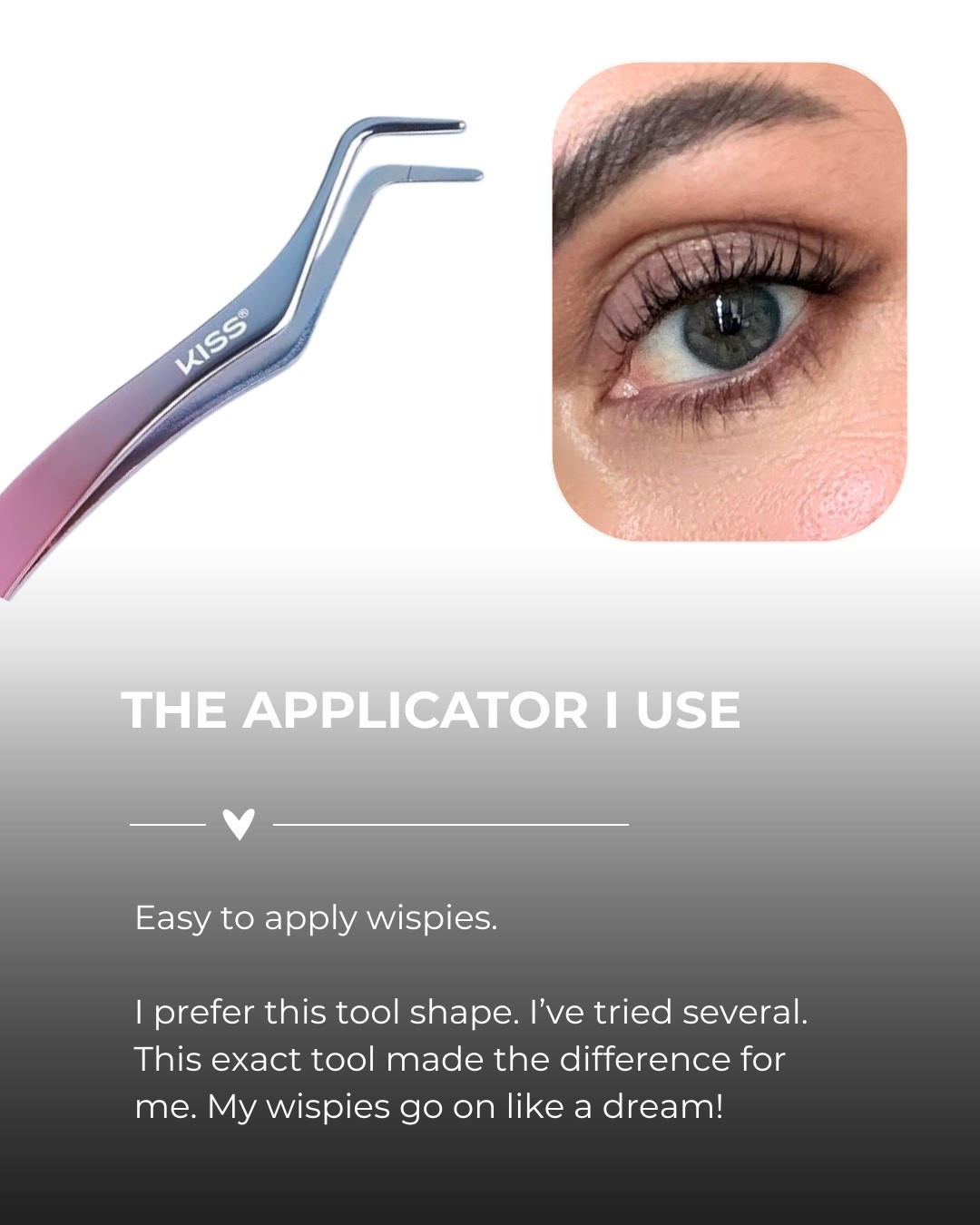 This exact applicator works best for me. I’ve tried several!