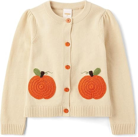 Gymboree Baby-Girls and Toddler Long Sleeve Cardigan Button Up Sweater | Amazon (US)