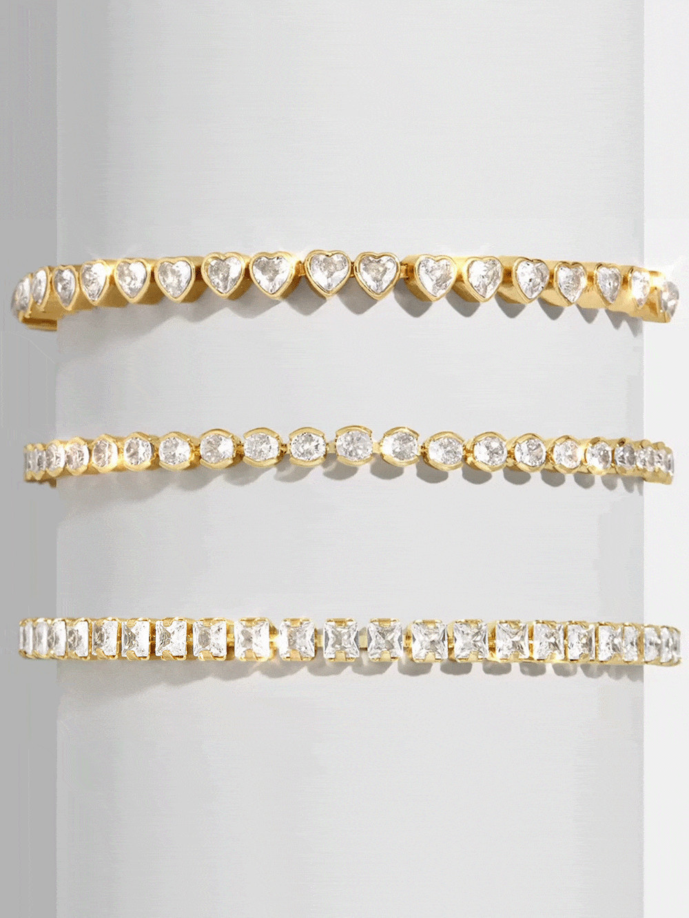 Brooke Tennis Bracelet - Round Stone | BaubleBar
