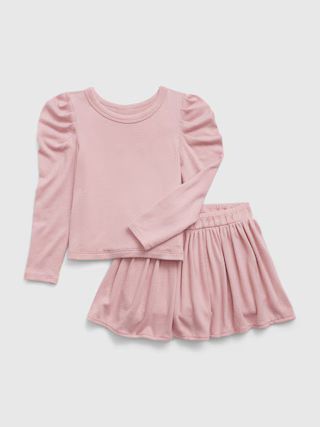 Toddler Softspun Skort Outfit Set | Gap (US)