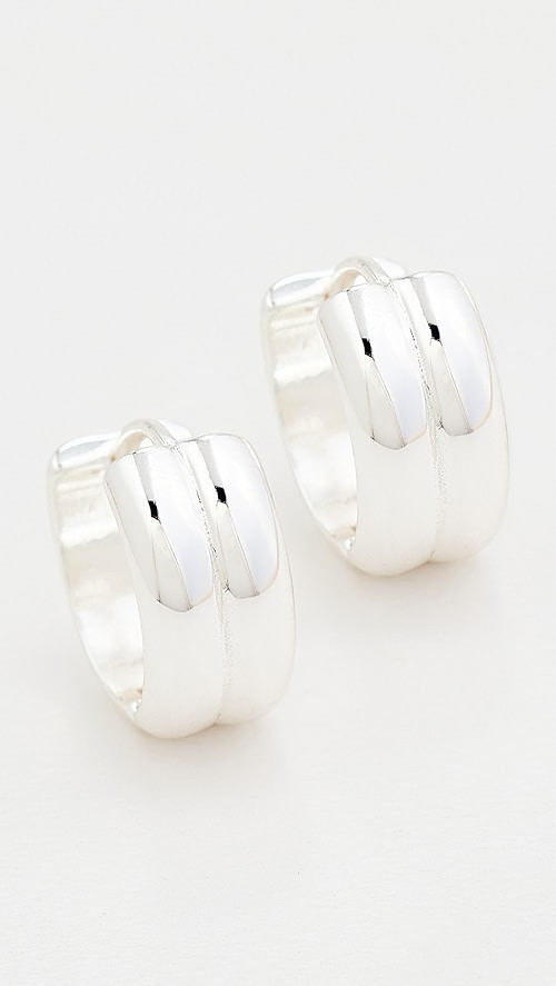 Double Huggie Hoops | Shopbop