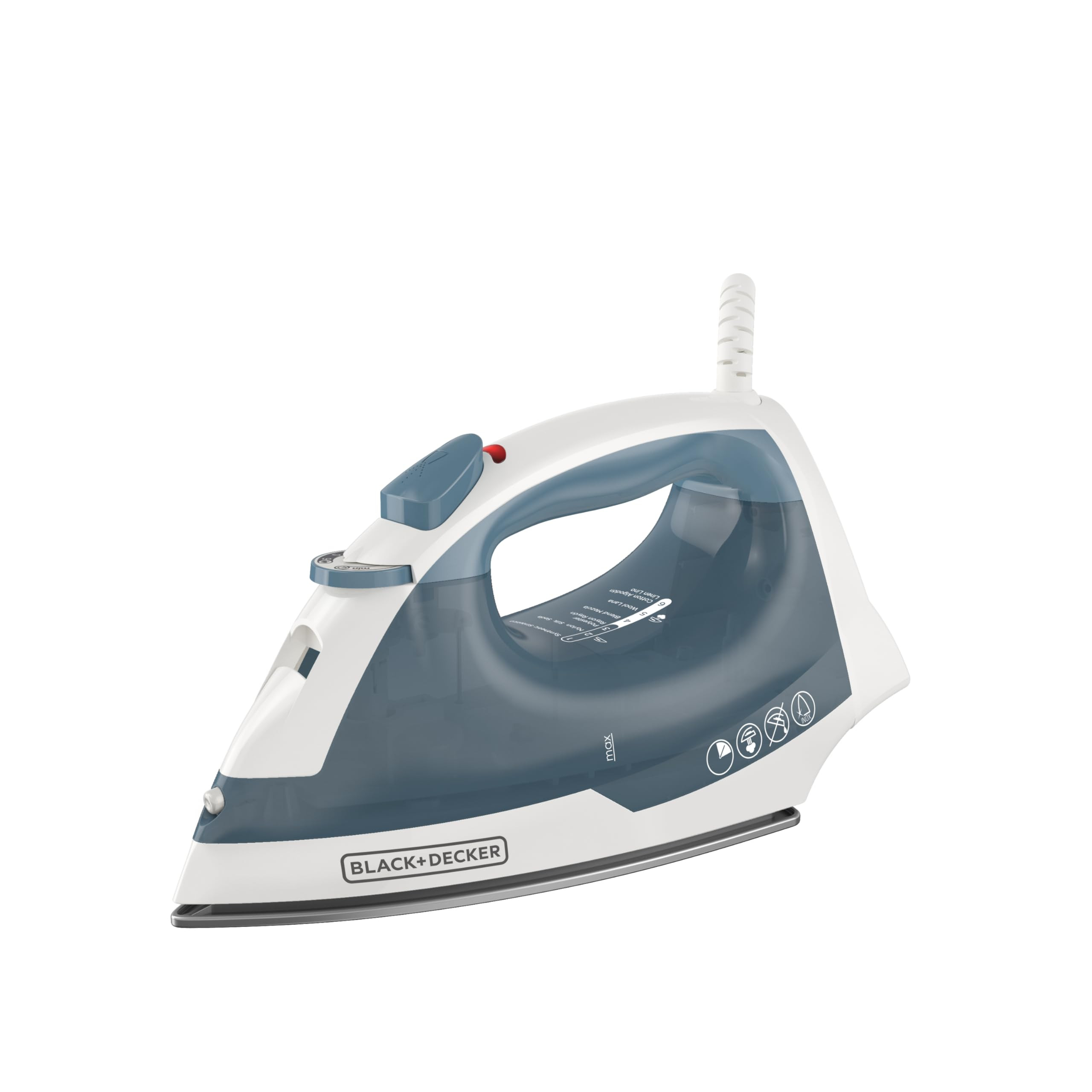 BLACK+DECKER Easy Steam Compact Iron for Clothes, Automatic Shutoff, Nonstick Plate, Light Weight... | Amazon (US)