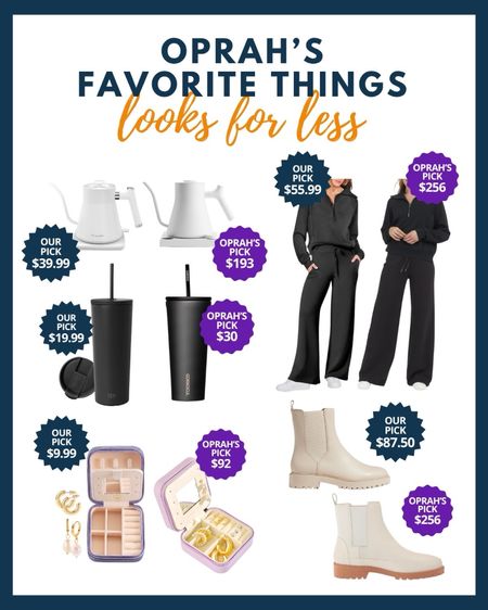 Oprah’s Favorite Things are way over-priced and poorly rated. If you’re shopping for the best gifts shop our highly-rated & budget-friendly alternatives. 🙌🏼😍🎁

#LTKsalealert #LTKGiftGuide #LTKHoliday