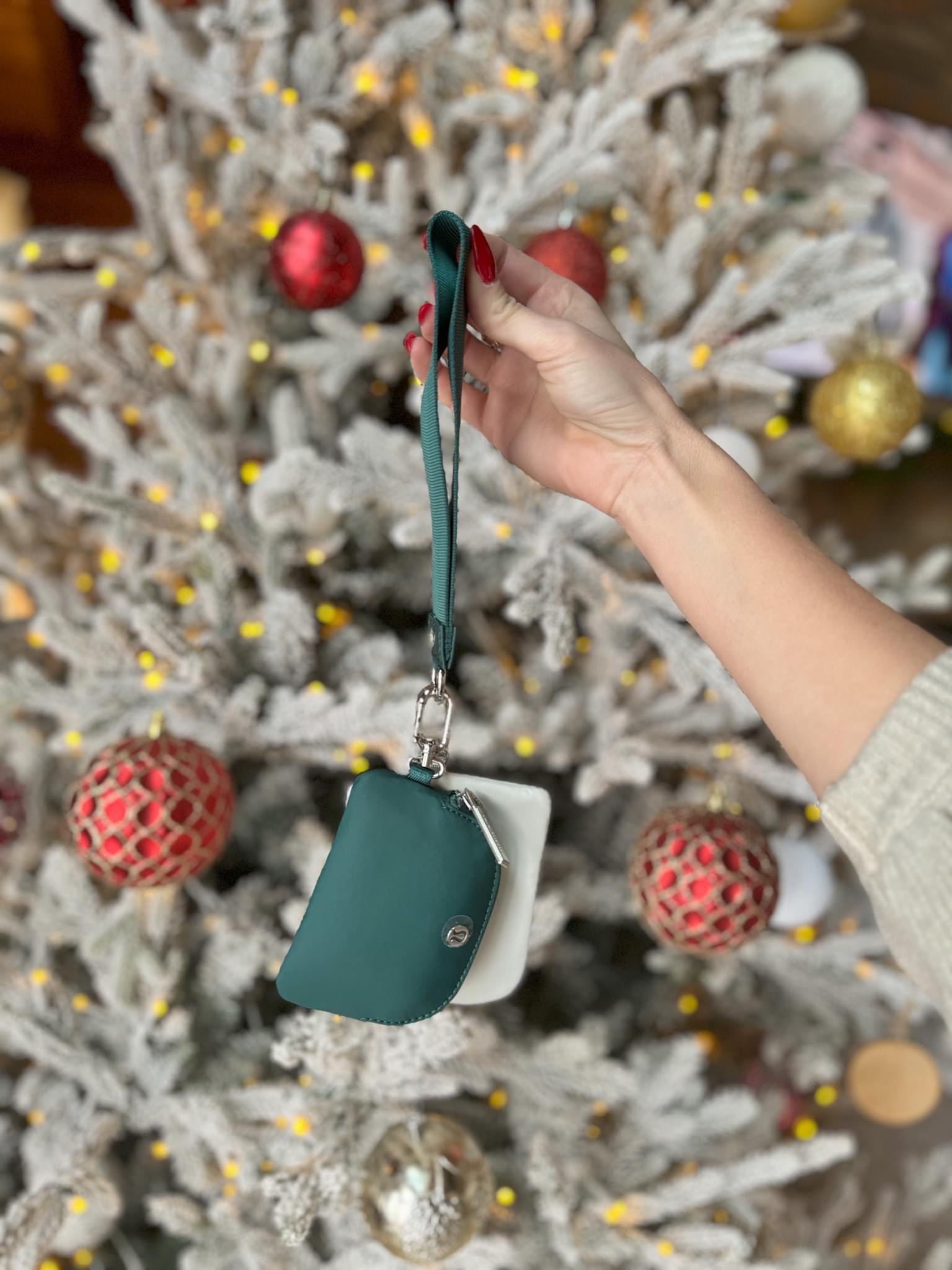 Madison loves hers! Final sale! 
Fashionablylatemom 
Dual Pouch Wristlet
2 different colors 
Ready to go with the flick of a wrist. This wristlet comes with two zippered pouches to keep small items in place while you're on the move.
Water-Repellent Fabric

#LTKGiftGuide