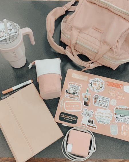 Pink | pink office accessories | backpack | iPad case | MacBook Pro case | tumbler 

#LTKtravel #LTKGiftGuide #LTKworkwear