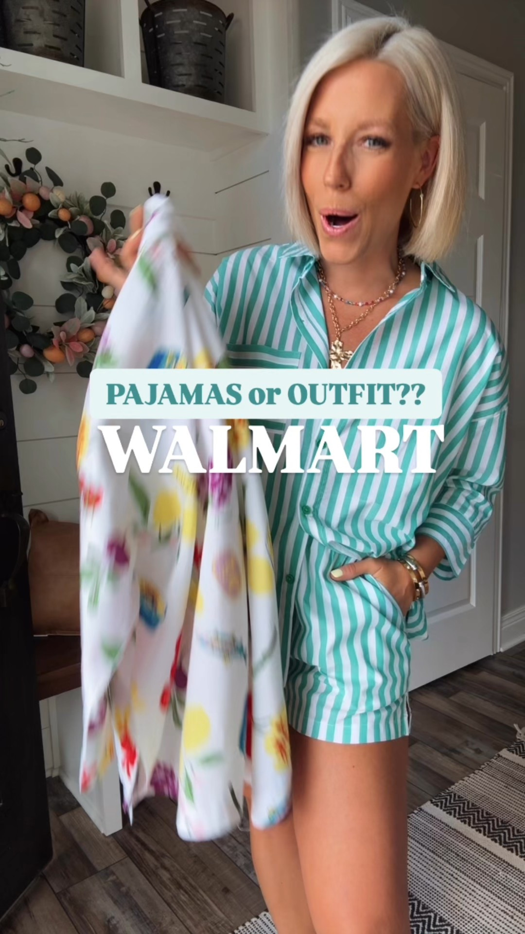 You guys!!!! These pjs are SO cute!!!! I will definitely be wearing these as outfits this spring and summer!!! They would make great swimsuit coverups too!!!
⬇️⬇️⬇️
Sets size small (roomy)
Sandals run small - sized up! #LTKWatchNow



#LTKFindsUnder100 #LTKFindsUnder50 #LTKStyleTip