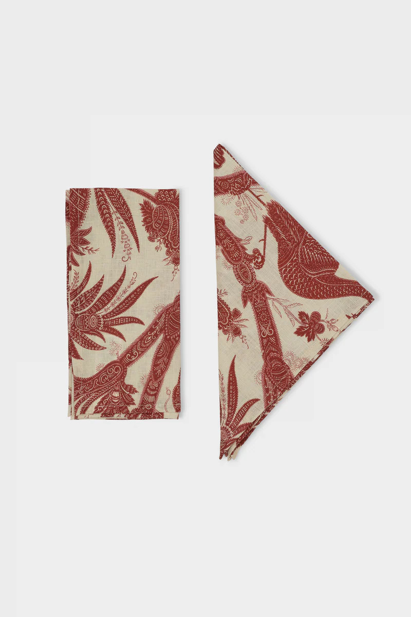 Tree of Life Napkin Set

      Bordeaux Floral | Ulla Johnson