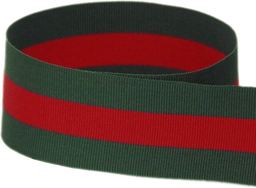USA | American Made 1-1/2“ Out on The Town Striped Grosgrain Ribbon - 20 Yards (Multiple Widths... | Amazon (US)