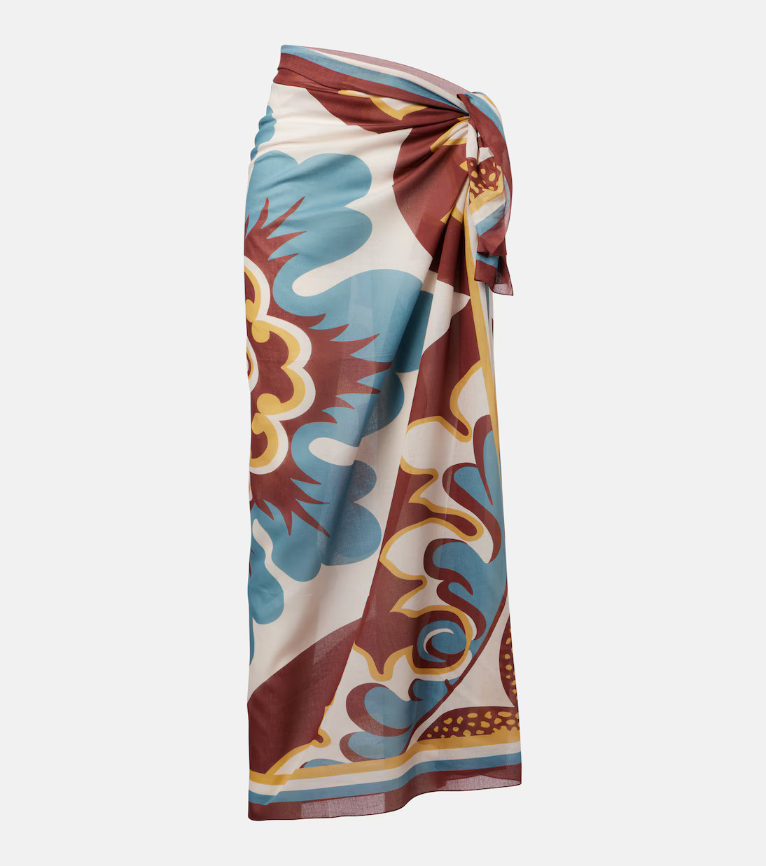 Printed cotton voile beach cover-up | Mytheresa (US/CA)