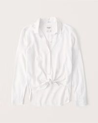 Long-Sleeve Resort Shirt | Abercrombie & Fitch (US)