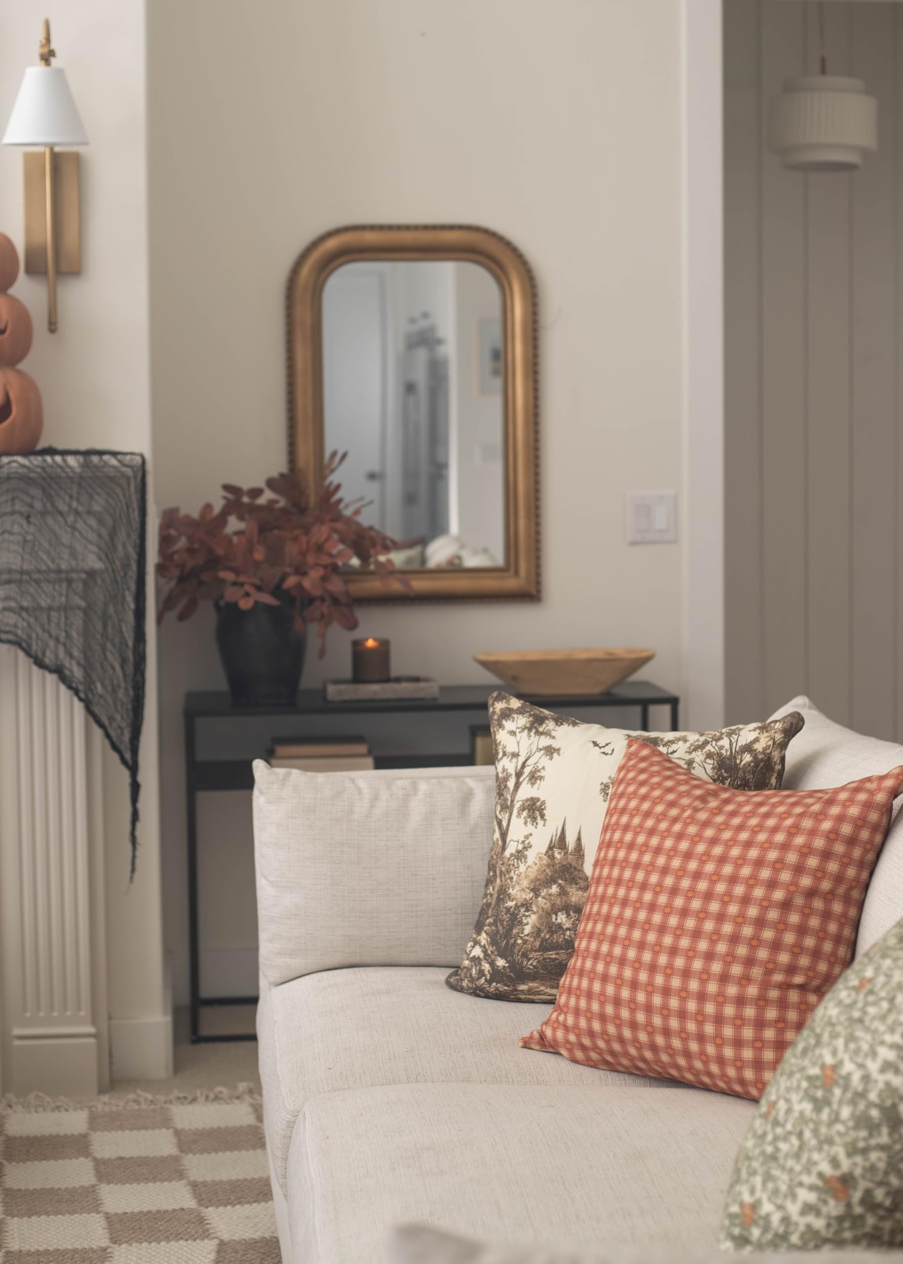 Woven Nook - Halloween 2025 4 Pack - Modern & Luxurious Decorative Throw Pillow Covers - Durable ... | Amazon (US)