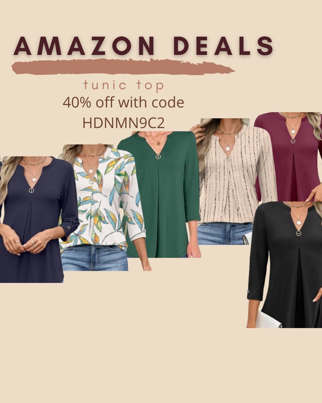 $6 ends 6/2

Amazon fashion
Amazon deals
Tunic top

#LTKSaleAlert