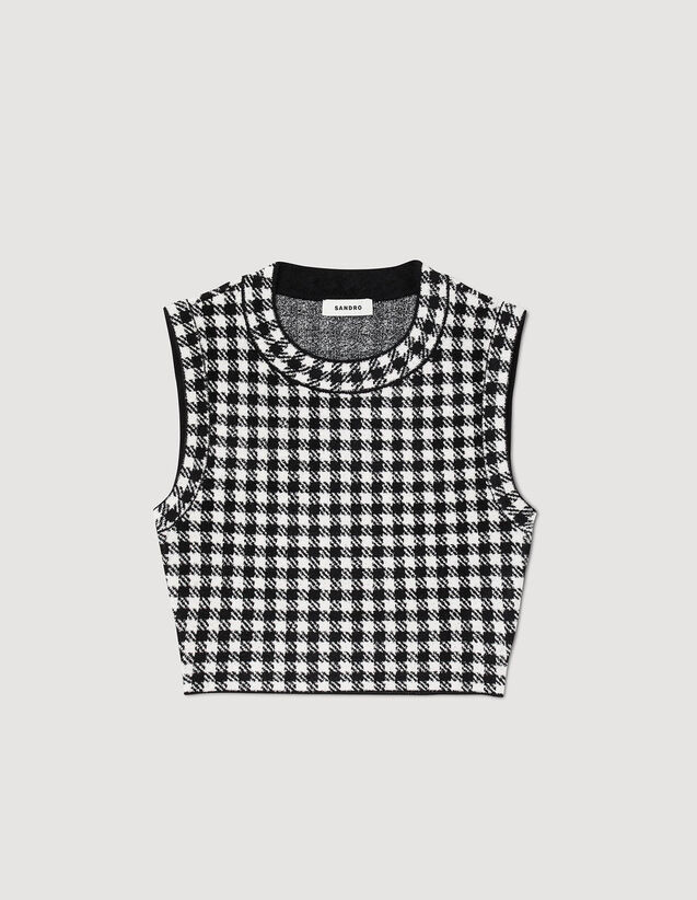 Cropped sweater | Sandro-Paris US