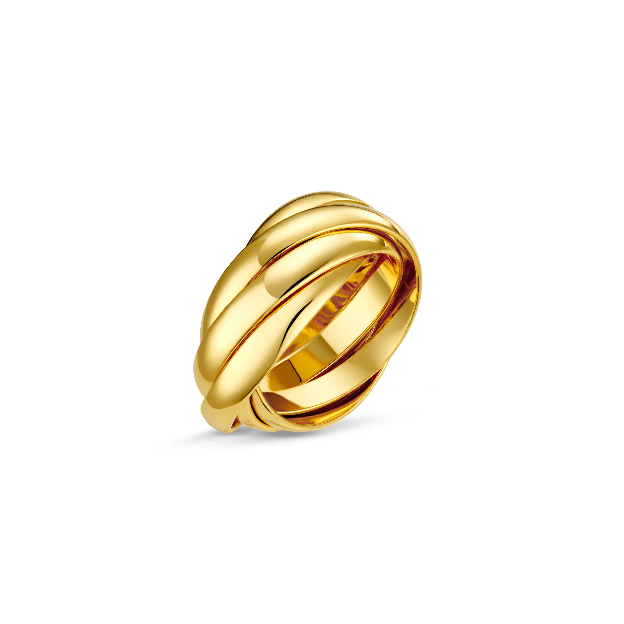 Interlocking Rings - Gold - L - Orelia - Orelia | Orelia