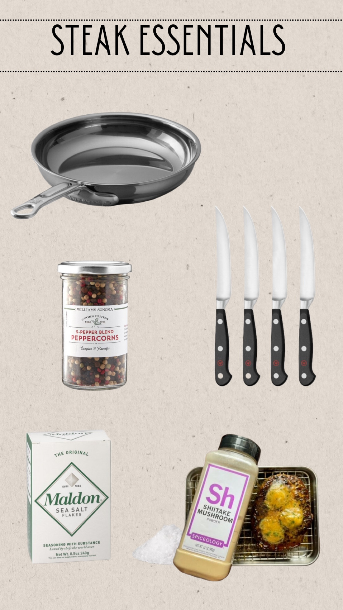 Steak Essentials 

#LTKU #LTKparties #LTKhome