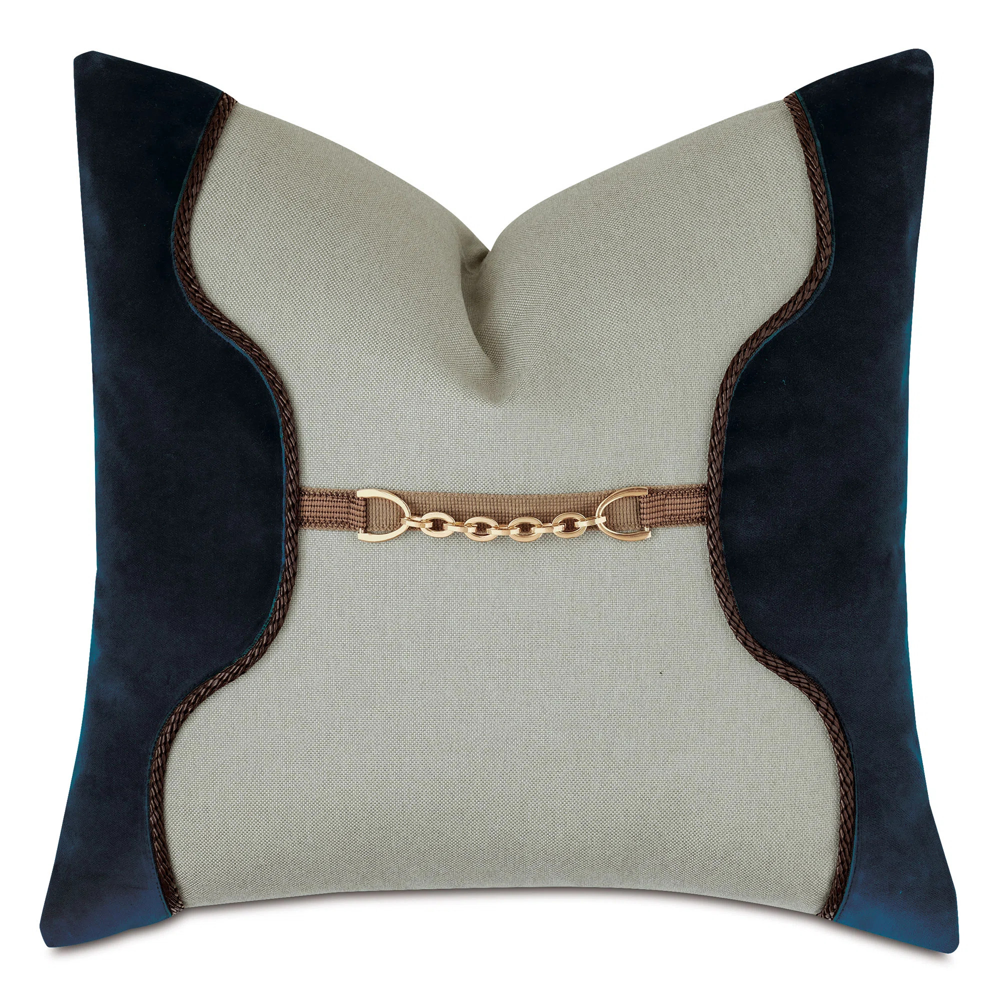 Steeplechaser Square Pillow Cover & Insert | Perigold