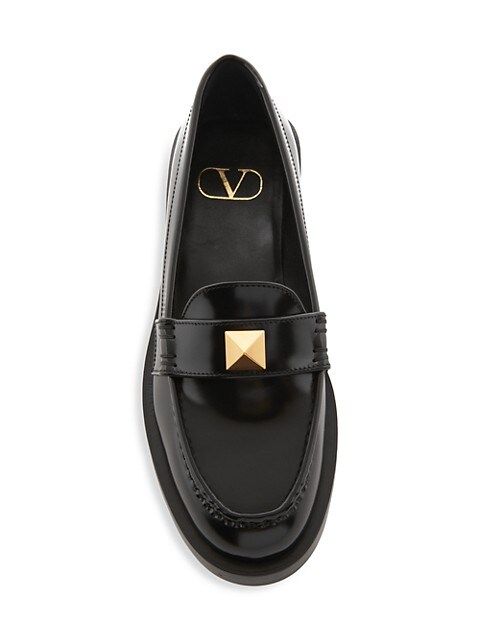 Roman Stud Leather Loafers | Saks Fifth Avenue