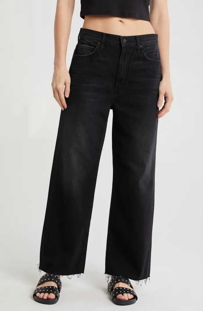 MOTHER The Starry Spitfire Ankle Fray Jeans | Nordstromrack | Nordstrom Rack