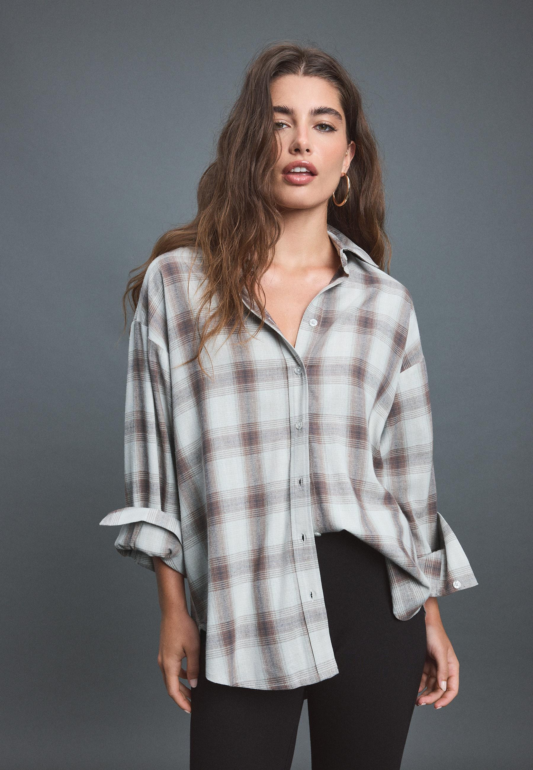 Stradivarius Chemise ajustable  Noir M | Stradivarius (FR)