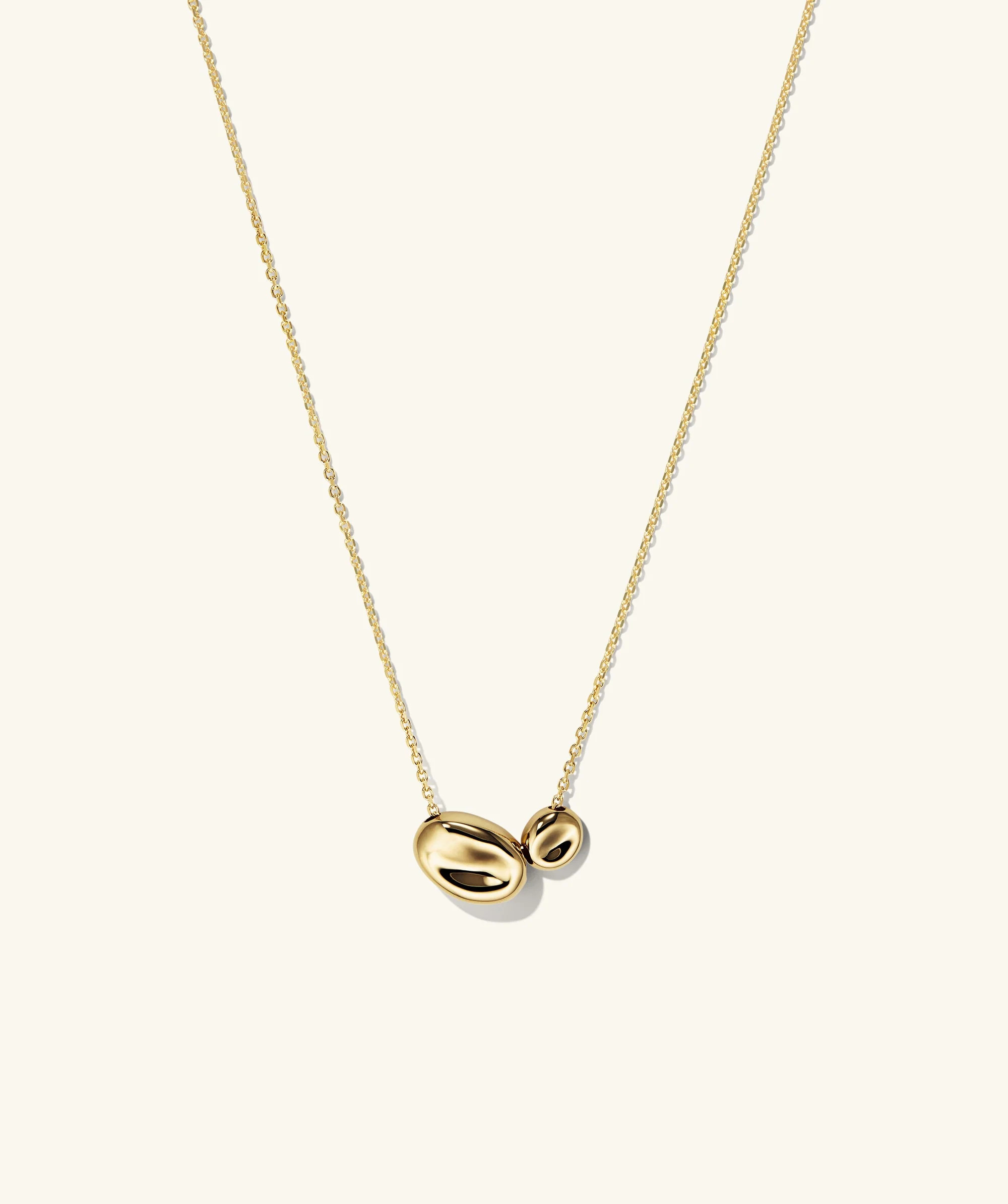 Organic Dôme Pebble Necklace | Mejuri Fine Crew