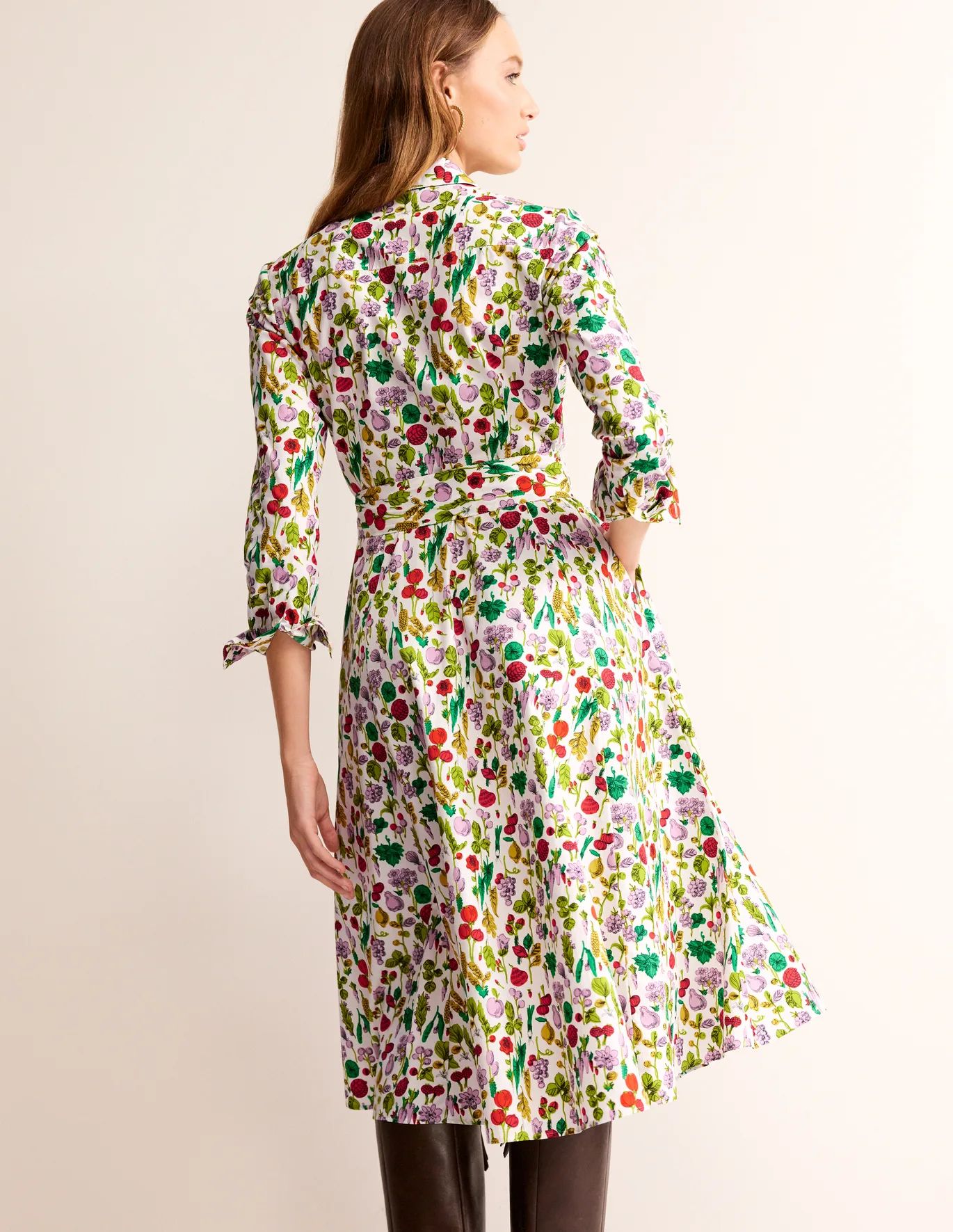 Amy Cotton Midi Shirt Dress | Boden (US)