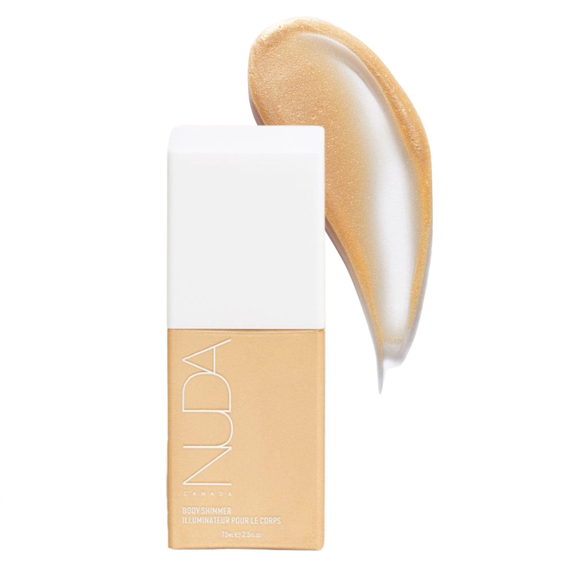 NUDA Body Shimmer | Illuminating Body Glitter to Enhance Tan | Vegan Shimmer Lotion for Women wit... | Amazon (US)