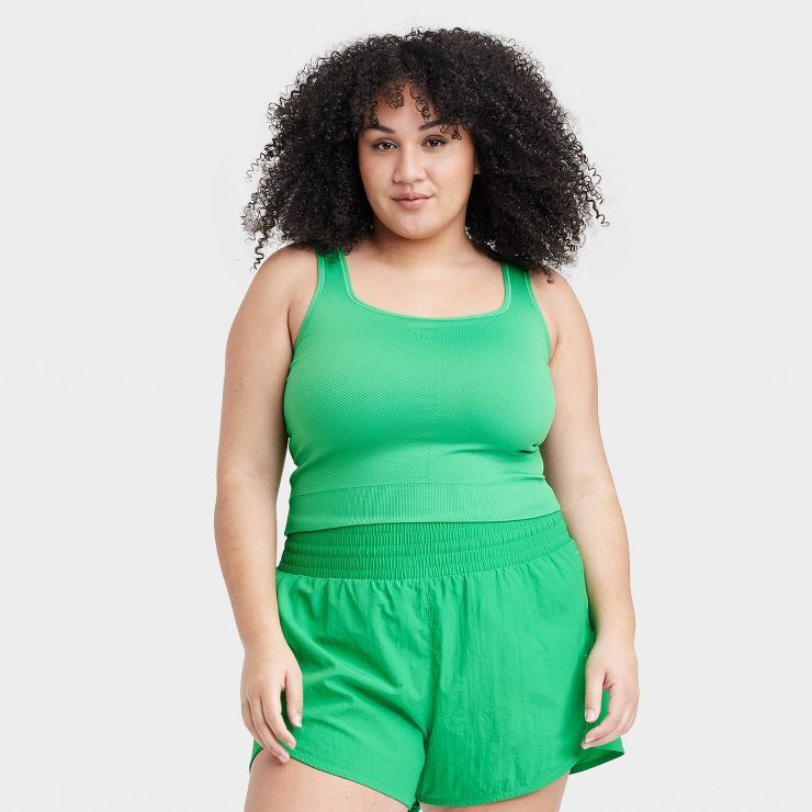 Women's Seamless Cropped Tank Top - All in Motion™ | Target