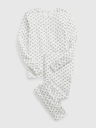 Kids 100% Organic Cotton Floral PJ Set | Gap (US)