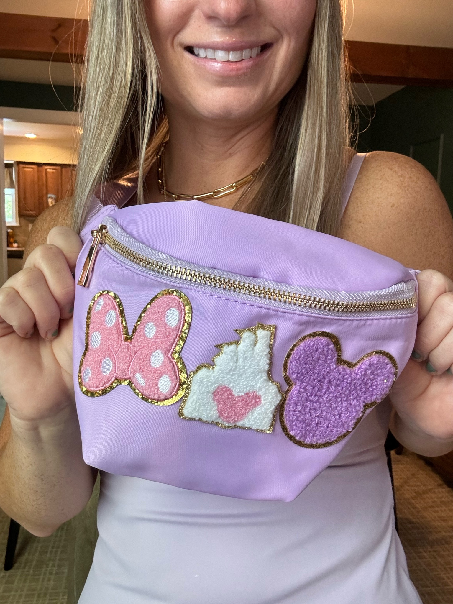 The cutest belt bag for Disney.  You get to pick the patches that you want!! Super affordable! Love this for magic kingdom! 

#LTKStyleTip #LTKFindsUnder50