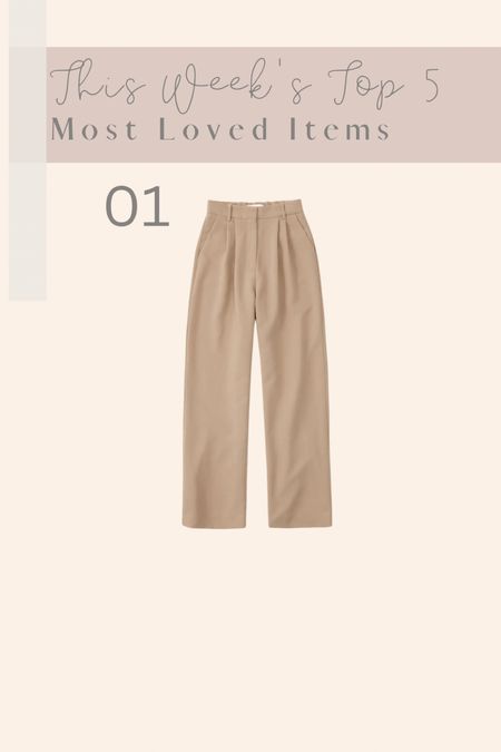 Our favorite trousers are FULLY IN STOCK

#LTKstyletip #LTKunder100 #LTKunder50