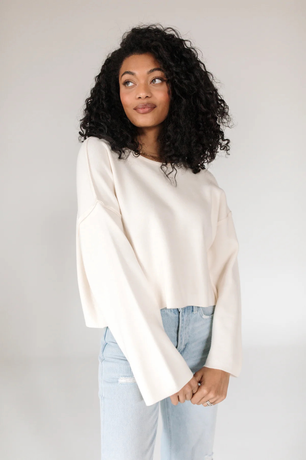 RESTOCK - Marley Ivory Sweater - FINAL SALE | The Post