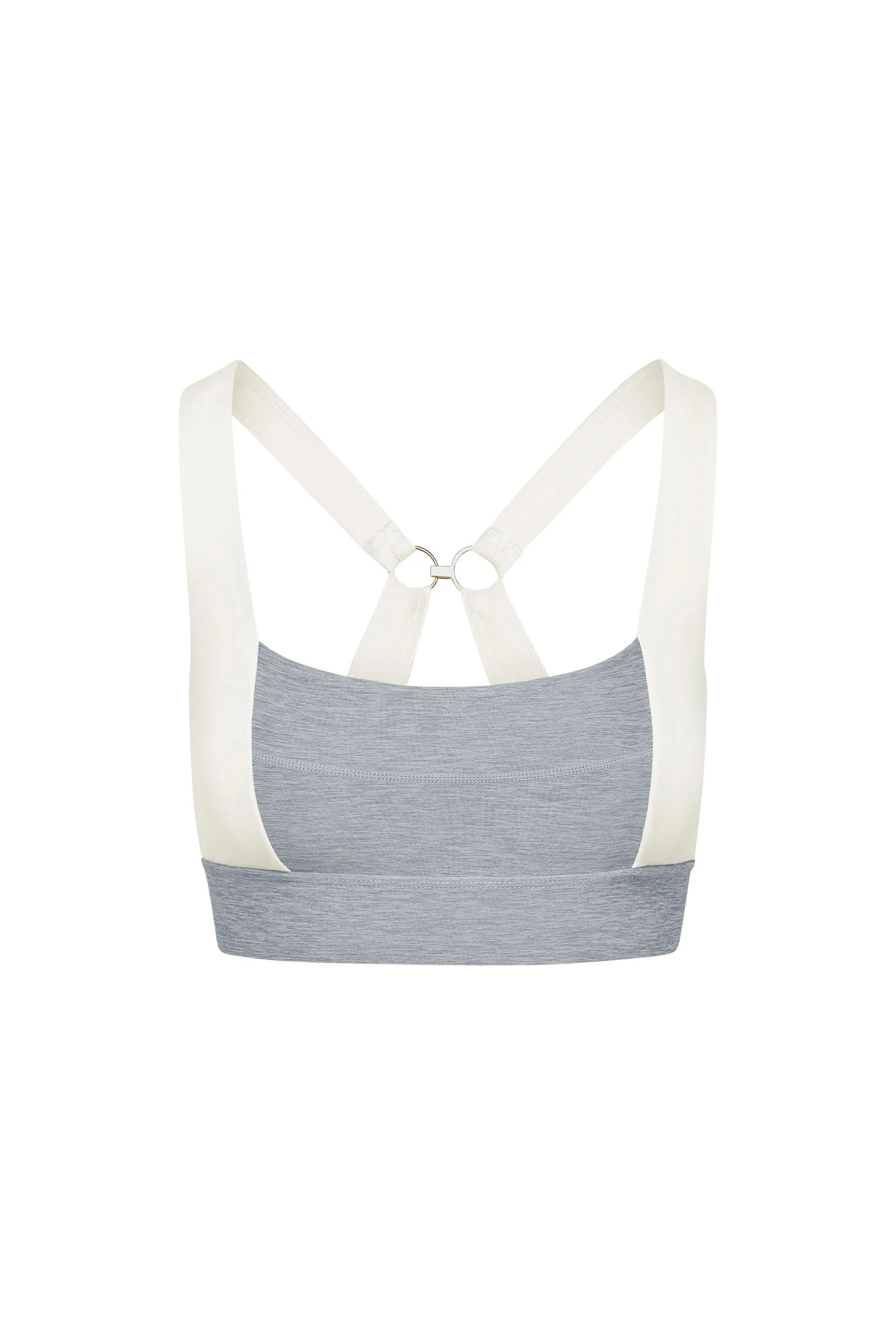 Arches “The Tash Bra” - Heather Grey/Ivory | Monday Swimwear