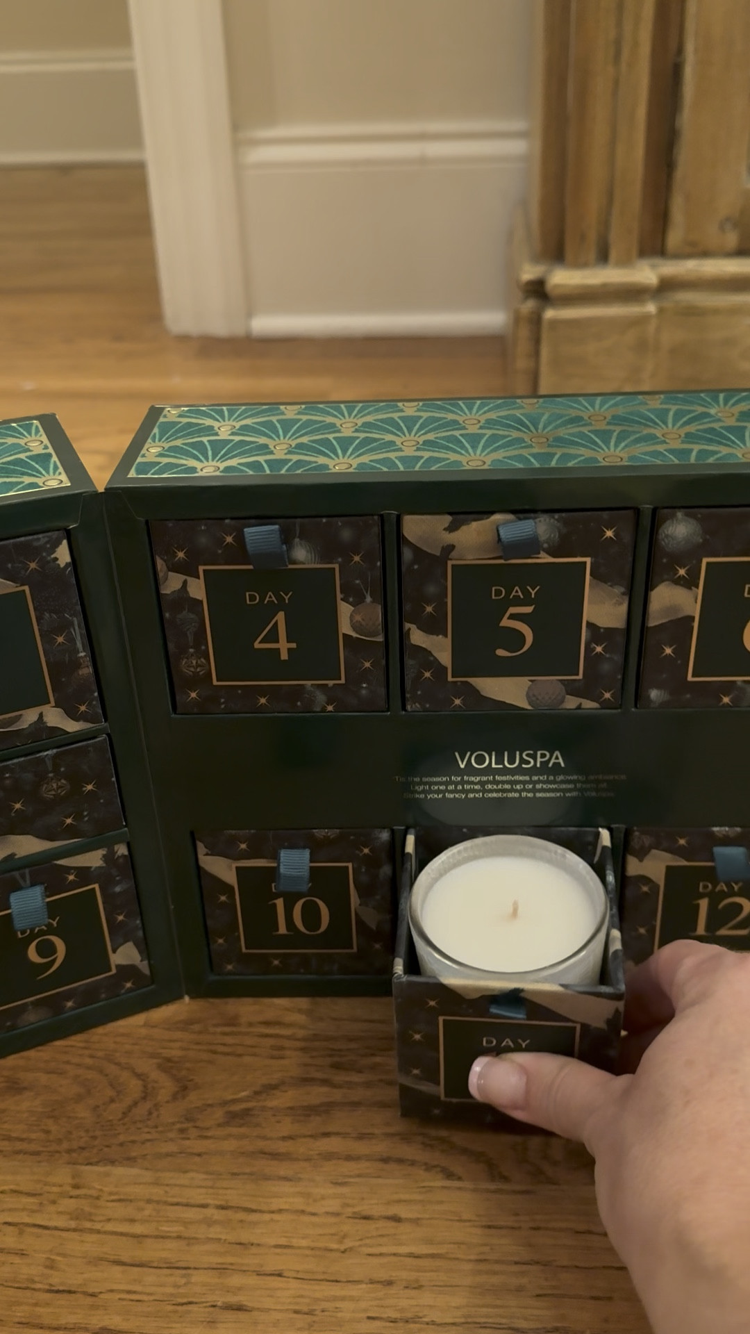 Bloomingdales is having their One Day Home Sale!!!! 🎊 

So many of my favorite Voluspa candles are on sale including this Advent Calendar, and my favorite Crushed Candy Cane candles!!!!!  The advent calendar is 40% off today! 

Hurry before they sell out! 🏃‍♀️ Stock your gift closet now! #ltkhome

#LTKWatchNow #LTKMostLoved #LTKSaleAlert