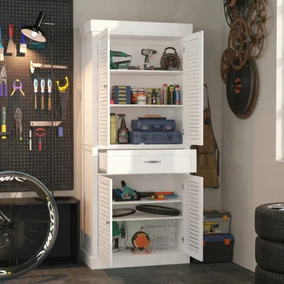 30" Wide Garage Storage Cabinets With Drawer | Wayfair North America