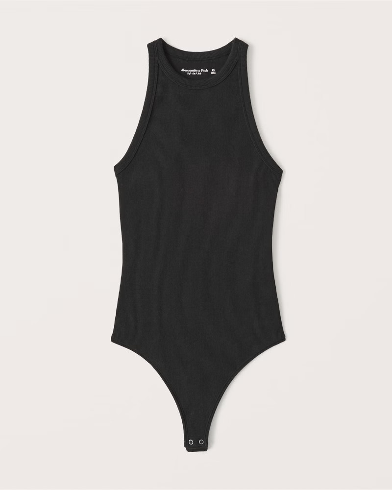 Ribbed Scuba Bodysuit | Abercrombie & Fitch (US)