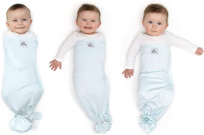 The Ollie Swaddle -- Helps to Reduce The Moro (Startle) Reflex -- Made from a Custom Designed Moi... | Amazon (US)