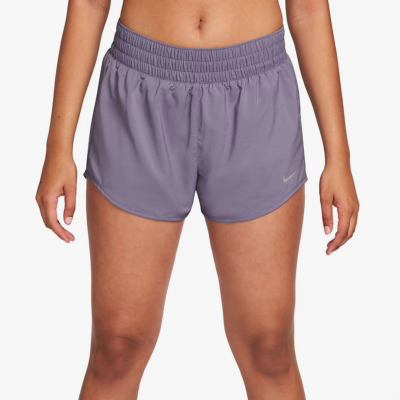 Nike Women's One Dri-FIT Mid-Rise Shorts 3in | Academy | Academy Sports + Outdoors