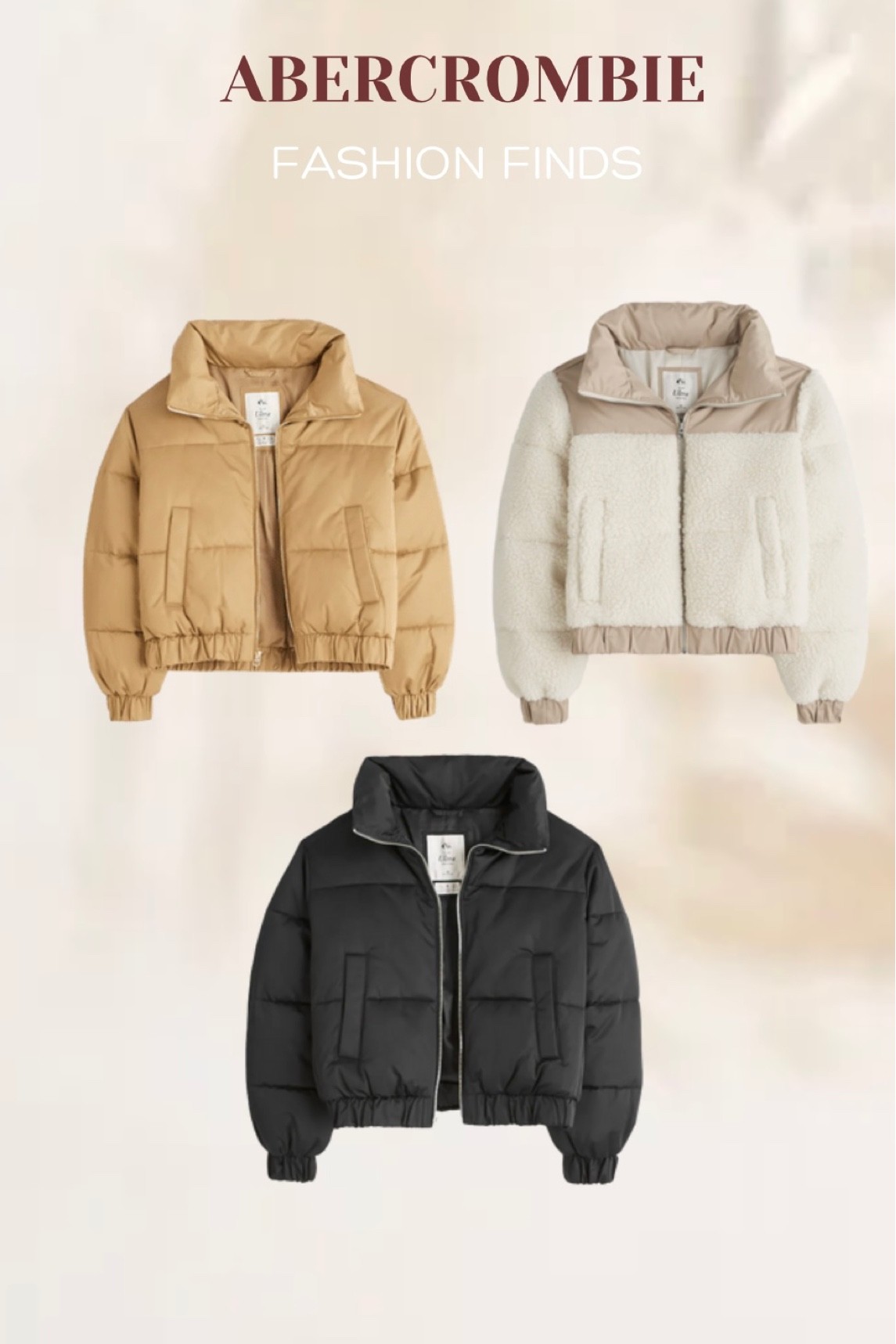 Puffer Coats are IN this fall & Abercrombie dropped some really cute cropped options! 

Love the multi tone Sherpa & the faux leather look so soft & lux! 


Abercrombie 
Abercrombie Fashion
Abercrombie Finds
Abercrombie Jackets
Puffer Jackets 
Puffer Coats 

#LTKHoliday #LTKcurves #LTKSeasonal