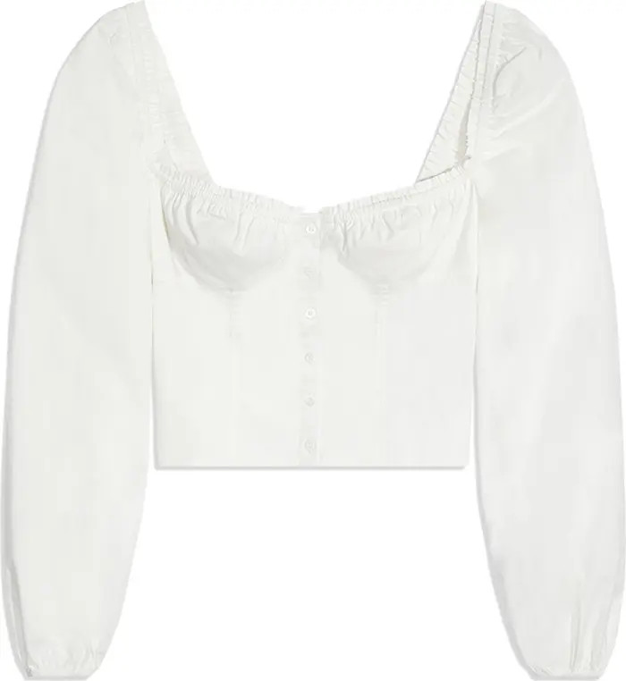 Ruched Cup Crop Top | Nordstrom Rack