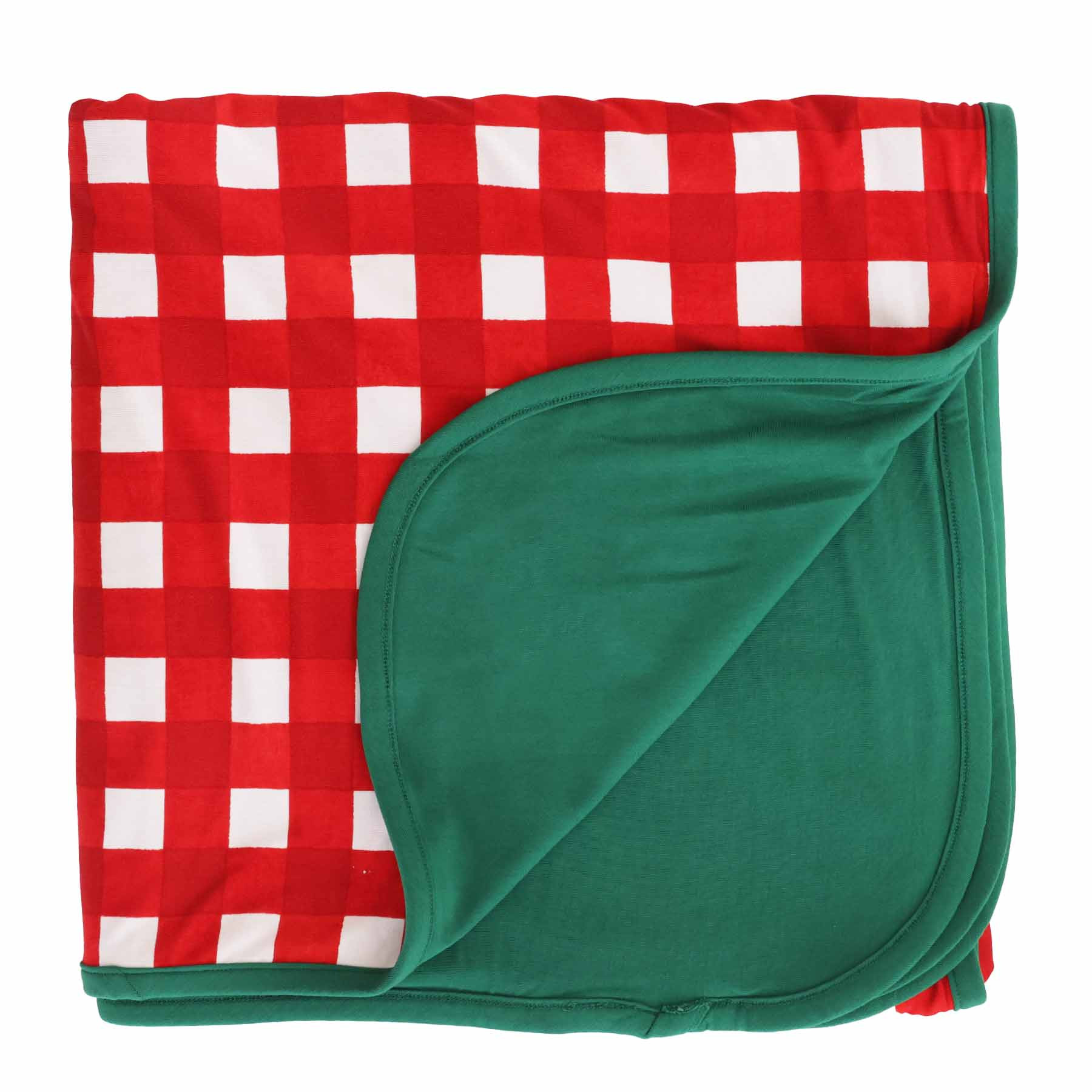 Checking It Twice Double Sided Bamboo Blanket | Caden Lane