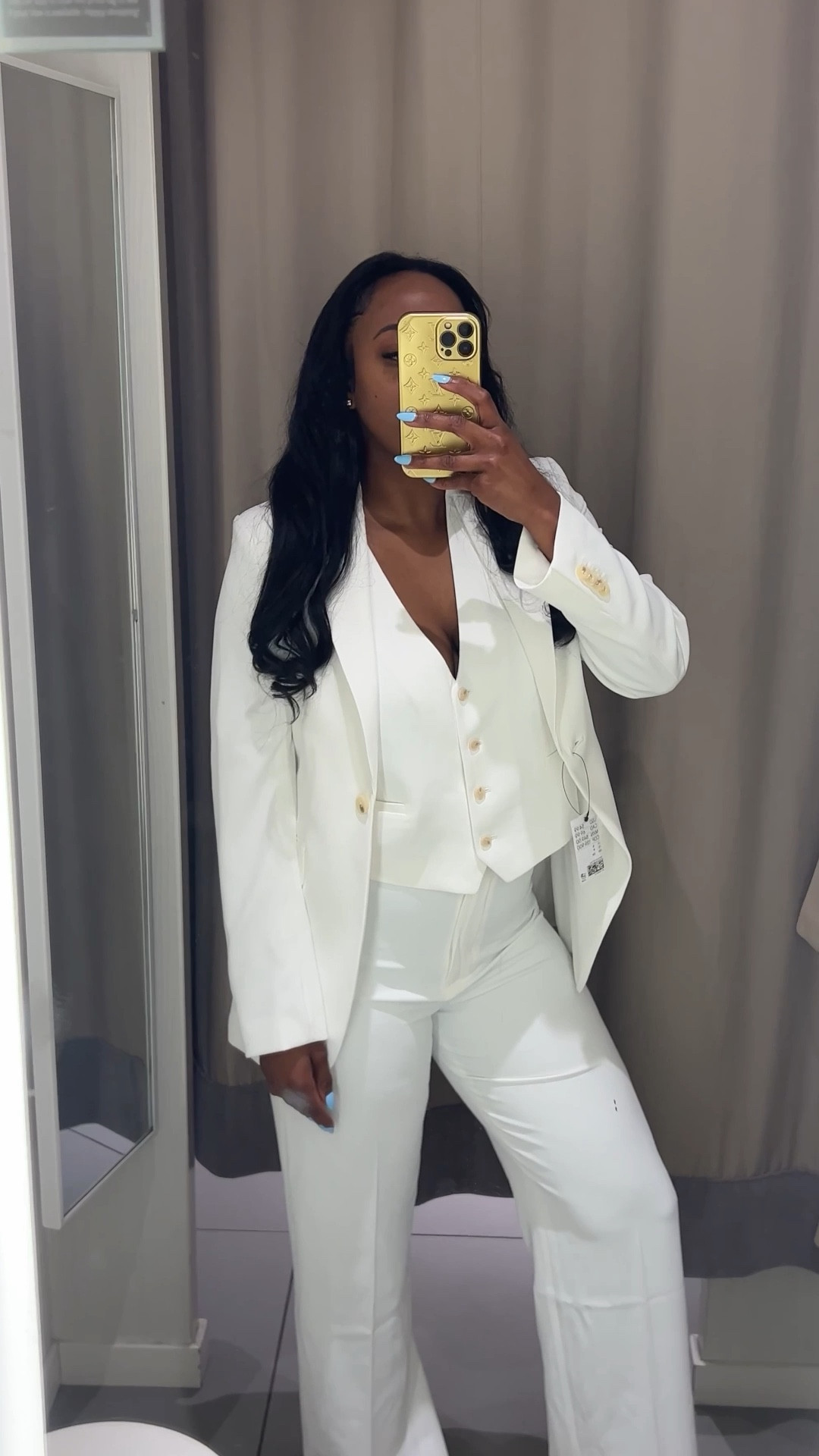 All white business casual outfit from H&M.

Blazer size SM
Vest size M
Pants size US 6

work attire, office outfit, spring outfits, neutral colors 

#LTKfit #LTKFind #LTKunder100
