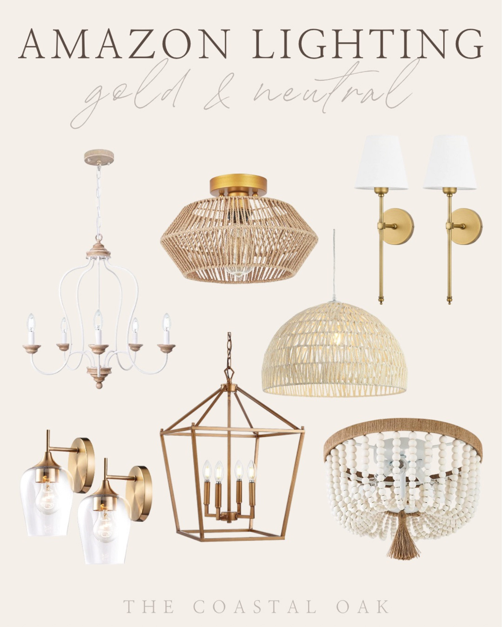 Classic and coastal lighting from Amazon

gold brass beaded lighting

#LTKhome #LTKunder100