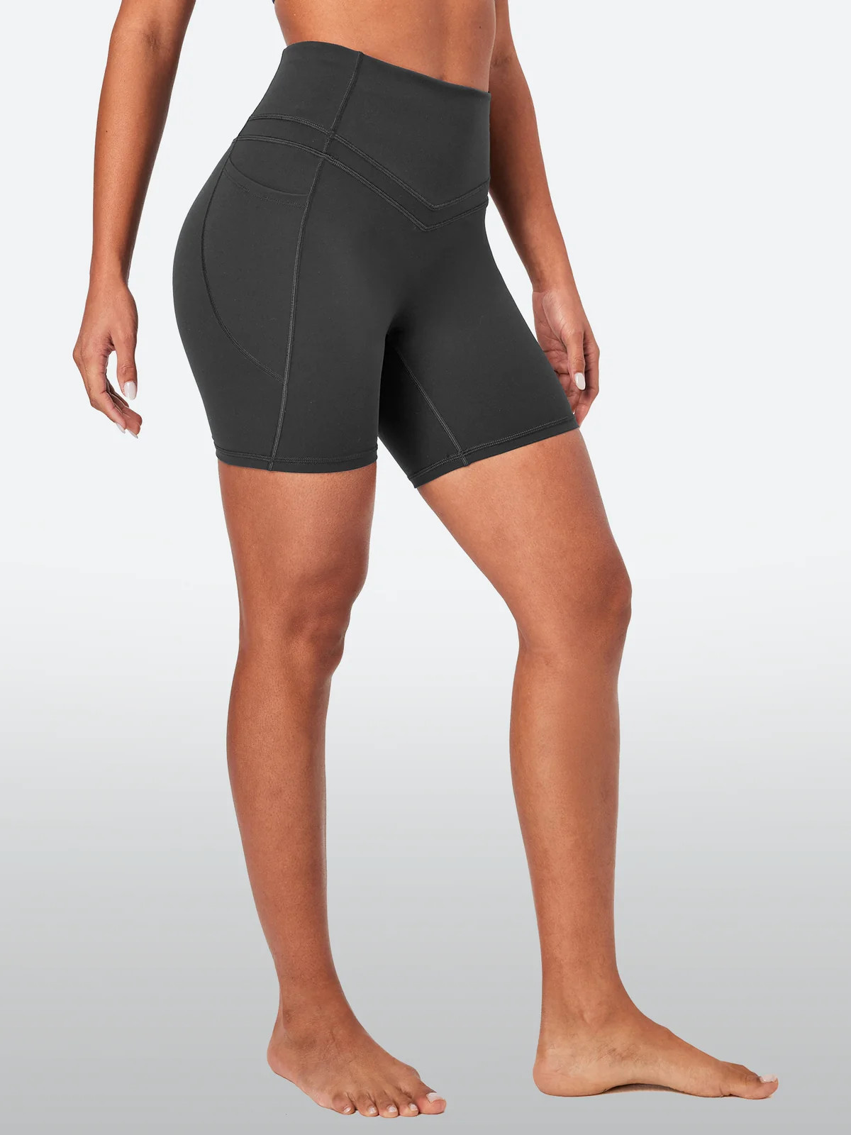 IUGA PowerTight No Front Seam Tummy Control Shorts | IUGA