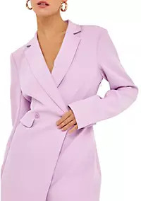 Endless Rose Suit Blazer Romper | Belk