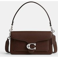 Coach Tabby 26 Refresh Polished Pebble Leather Shoulder Bag - Brown | Very (UK)