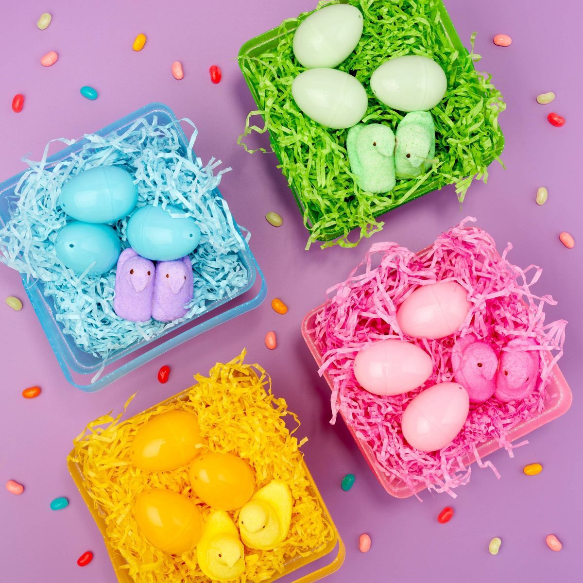 Easter Plastic Berry Basket Green - Spritz™ | Target